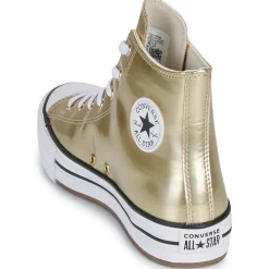 Converse - CHUCK TAYLOR ALL STAR EVA LIFT PLATFORM METALLIC Doré