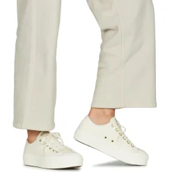 Sale Converse - CHUCK TAYLOR ALL STAR LIFT PLATFORM GOLD Blanc