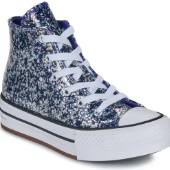 Clearance Converse - CHUCK TAYLOR ALL STAR EVA LIFT GLITTER Bleu