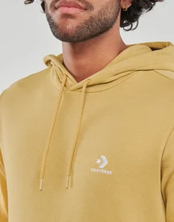 New Converse - GO-TO EMBROIDERED STAR CHEVRON PULLOVER HOODIE Jaune