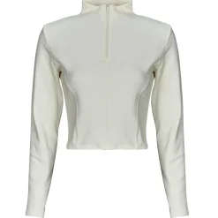 Converse - HALF-ZIP MOCK NECK LONG SLEEVE TOP Blanc