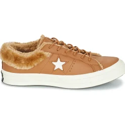 Sale Converse - ONE STAR LEATHER OX Camel