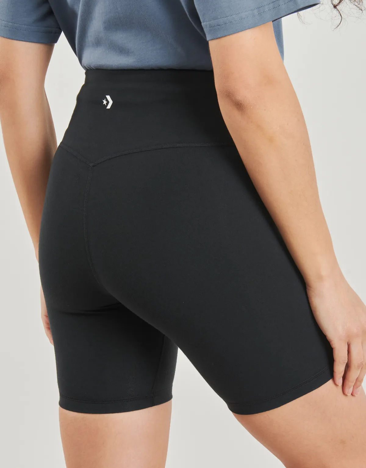 Converse - STAR CHEVRON BIKE SHORTS Noir Outlet