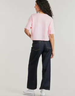 Discount Converse - TLMN VDAY CROP OS TEE Rose