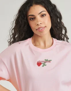 Discount Converse - TLMN VDAY CROP OS TEE Rose