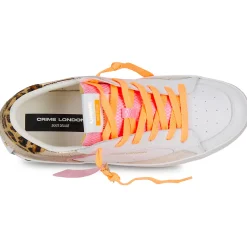 Crime London - SK8 DELUXE HEEL Blanc Outlet