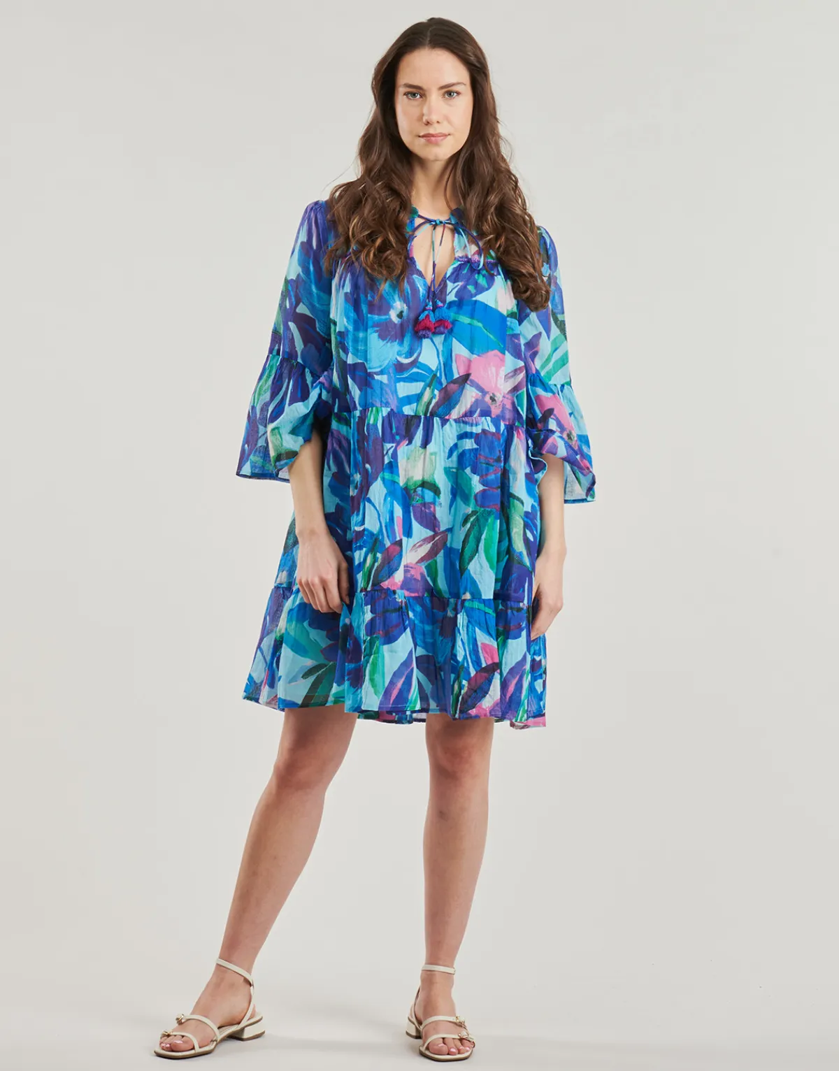 Derhy - PERMAYOU ROBE Bleu Online