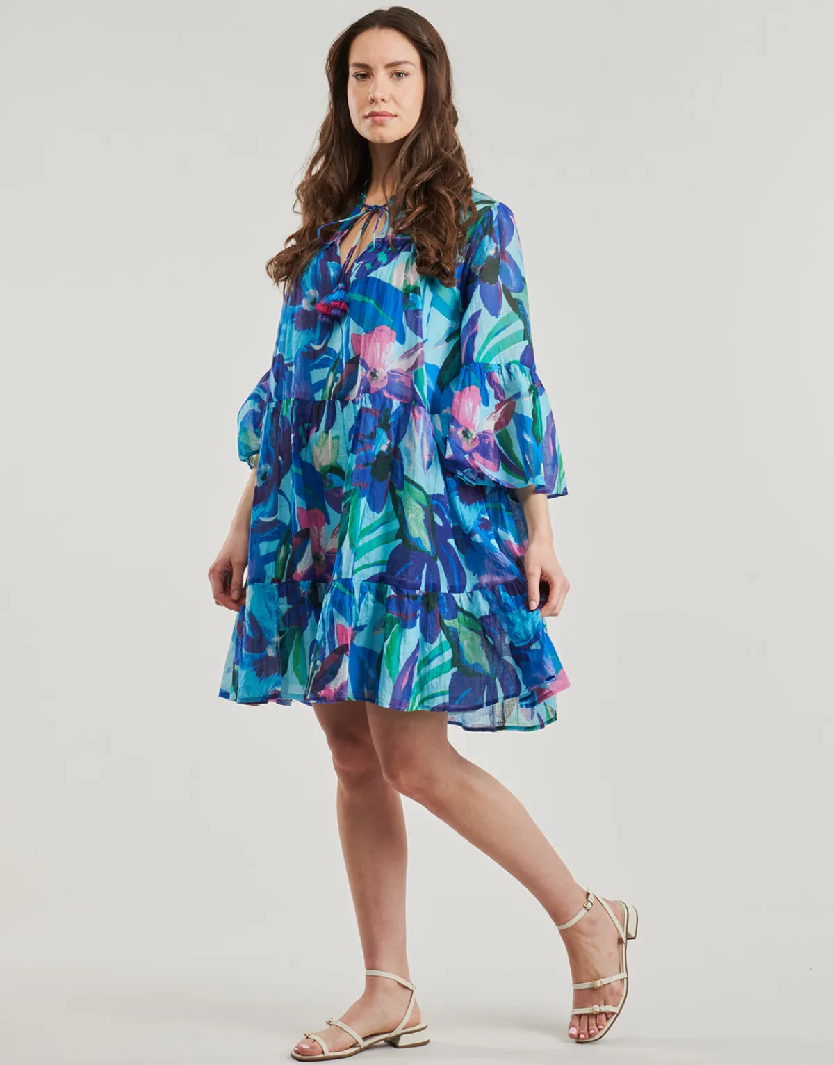 Derhy - PERMAYOU ROBE Bleu Online