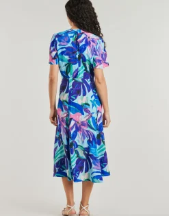 Derhy - PRUNE ROBE Bleu Hot