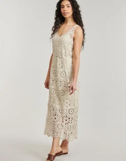 Derhy - XAVIER ROBE MAILLE Blanc Outlet