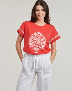 Derhy - ZIBELINE TEE SHIRT Orange Discount