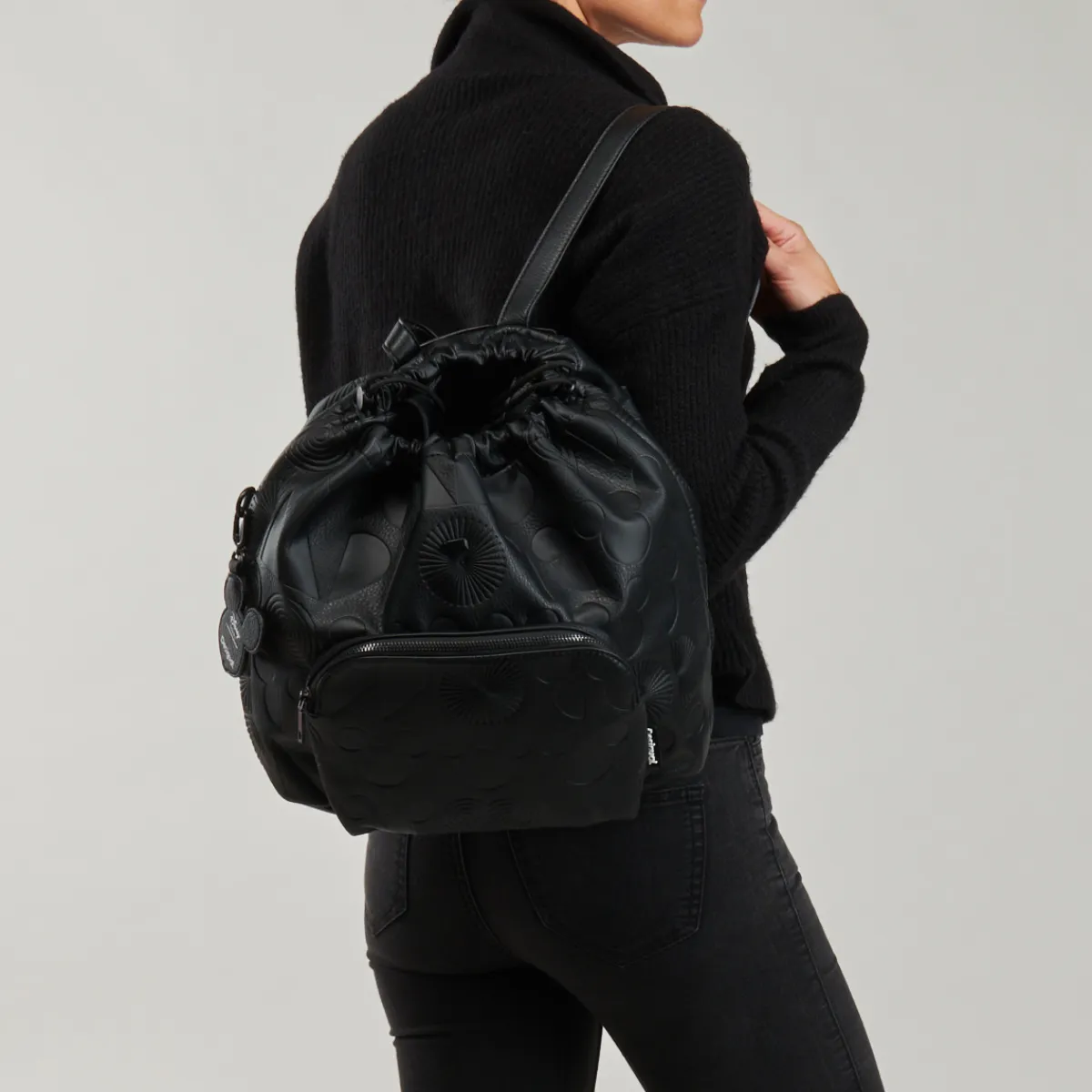 Desigual - BACK ALL MICKEY KRAPINA Noir