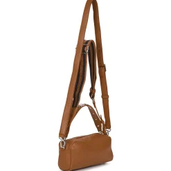 Desigual - BAG HALF LOGO FW24 PRADES CONT Camel Sale