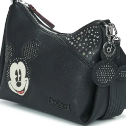 Desigual - BAG MICKEY STUDSTYLE BLACK MAYARI MAXI Noir Best