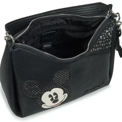 Desigual - BAG MICKEY STUDSTYLE BLACK MAYARI MAXI Noir Best