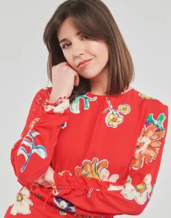 Desigual - BLUS_LANDI Rouge Discount