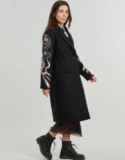 Clearance Desigual - COAT CRACOVIA Noir