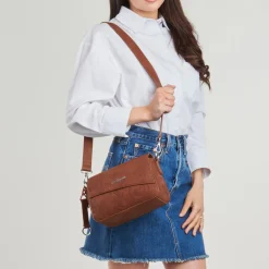 Clearance Desigual - DEJAVU PHUKET MINI Marron