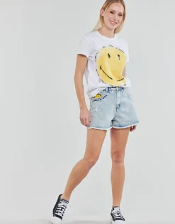 Sale Desigual - DENIM_CAT SMILE BleuClair