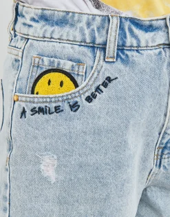 Sale Desigual - DENIM_CAT SMILE BleuClair