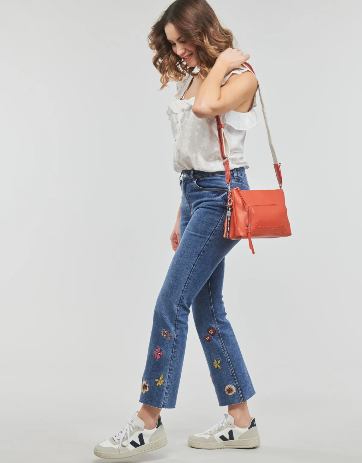 Desigual - DENIM_NICOLE Bleumoyen Sale