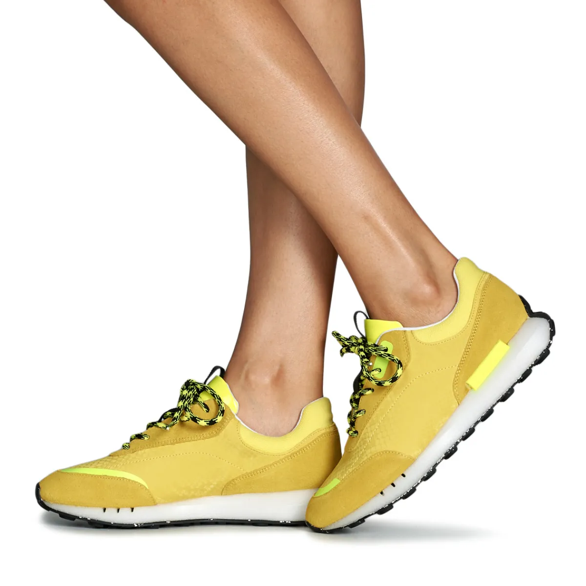 Desigual - JOGGER COLOR Jaune Sale