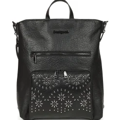 Discount Desigual - METAL DANDELION BACKPACK PRETORIA Noir