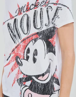 Hot Desigual - TS_MICKEY BOOM Blanc
