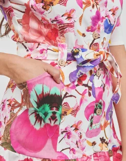 Desigual - VEST_BURDEOS Multicolore Outlet