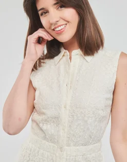 Clearance Desigual - VEST_MOON Crème