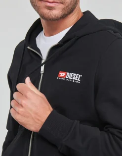 Diesel - S-GINN-HOOD-ZIP-DIV Noir Online