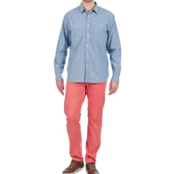 Dockers - ALPHA SLIM TAPERED LIGHT Rouge