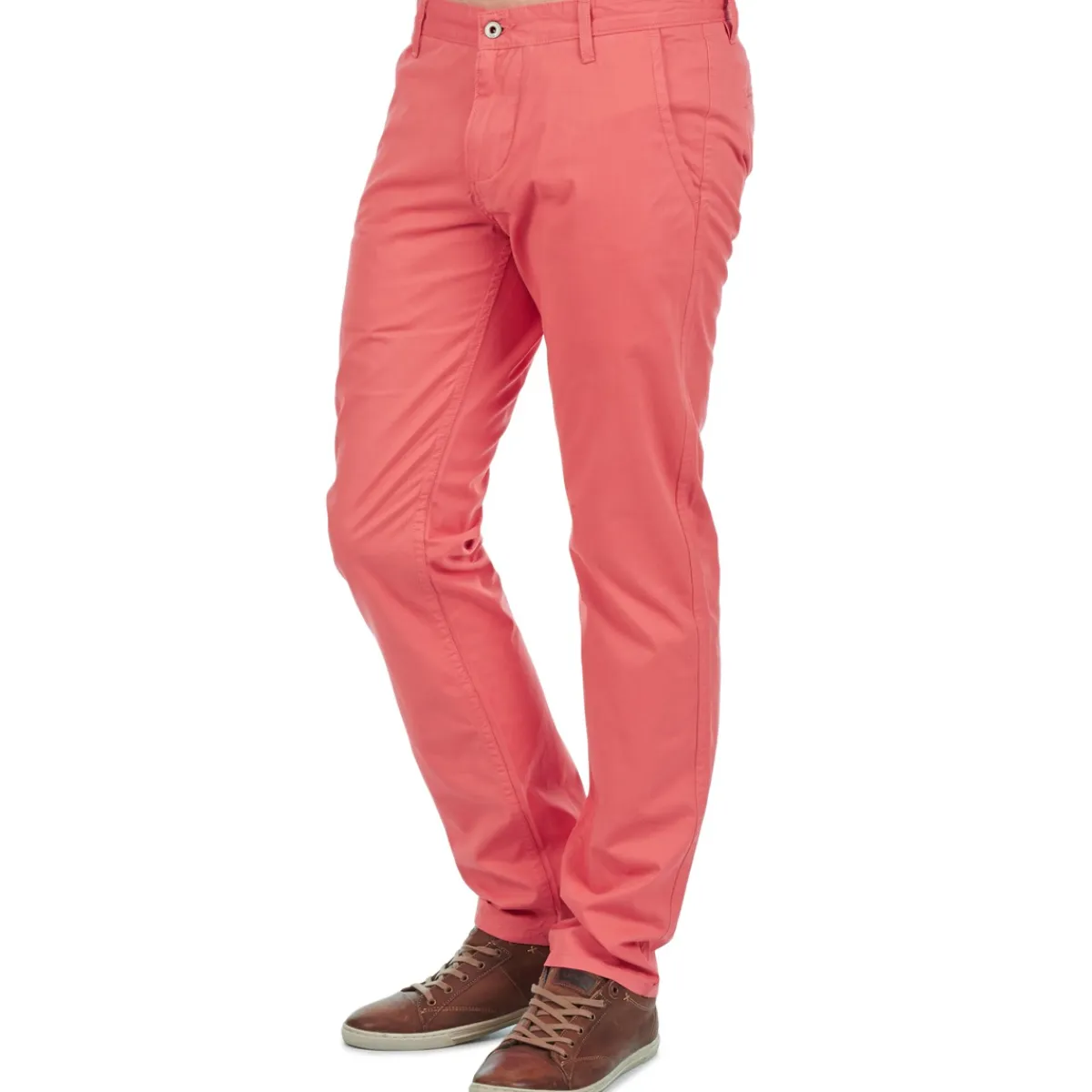 Dockers - ALPHA SLIM TAPERED LIGHT Rouge