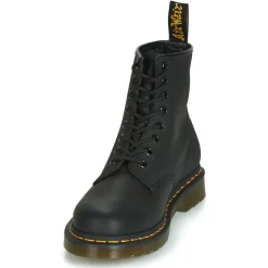 Online Dr. Martens - 1460 BLACK GREASY Noir