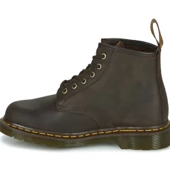 Dr. Martens - 101 DARK BROWN CRAZY HORSE Marron Discount