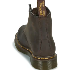 Dr. Martens - 101 DARK BROWN CRAZY HORSE Marron Discount