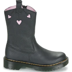 Dr. Martens - Bex Heart P-O Boot J Black Classic Nappa Noir Clearance