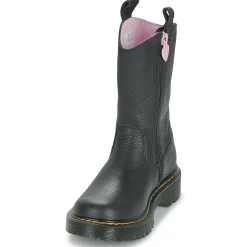 Dr. Martens - Bex Heart P-O Boot J Black Classic Nappa Noir Clearance