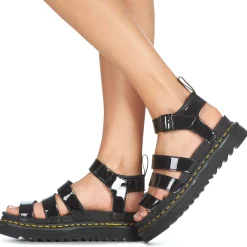 Dr. Martens - BLAIRE BLACK PATENT LAMPER Noir Outlet