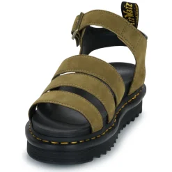 Dr. Martens - Blaire Muted Olive Tumbled Nubuck Taupe Best