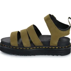 Dr. Martens - Blaire Muted Olive Tumbled Nubuck Taupe Best