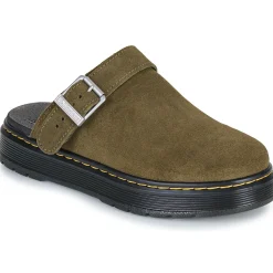 New Dr. Martens - Brookline Mule DMs Olive Bronx Suede Kaki