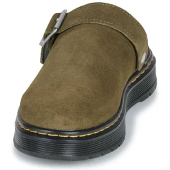 New Dr. Martens - Brookline Mule DMs Olive Bronx Suede Kaki
