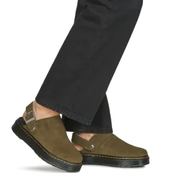 New Dr. Martens - Brookline Mule DMs Olive Bronx Suede Kaki