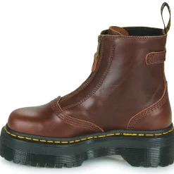 Dr. Martens - JETTA DARK BROWN SENDAL Marron Outlet