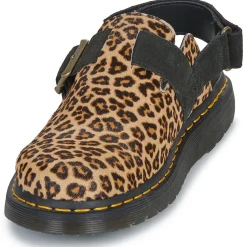 New Dr. Martens - Jorge II Mule Light Tan+Black Leopard