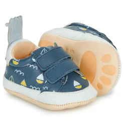 Easy Peasy - MY BLUMOO PTI'VELCRO Bleu Sale