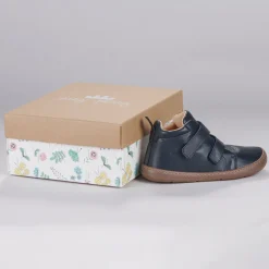 Discount Easy Peasy - MY BOOTS VELCRO Bleu