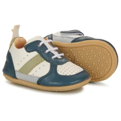 New Easy Peasy - MY PRE BASKET LACET Bleu