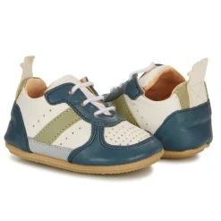 New Easy Peasy - MY PRE BASKET LACET Bleu